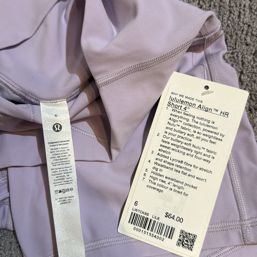 NWT - Lululemon Align Short - Picture 5 of 5
